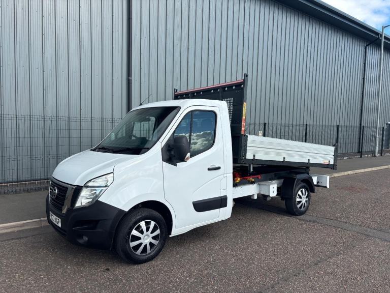 2022 (22) NISSAN INTERSTAR 145 BHP 2.3 DCI TEKNA ALLOY DROPSIDE TIPPER + AIR CON