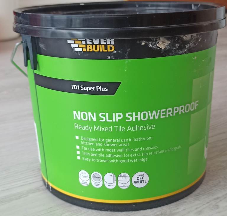 Tile Adhesive - Wall - Everbuild 701 Non Slip - 6.8kg