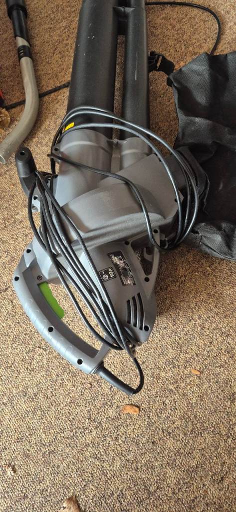 3in1 electric leaf blower and vacuum