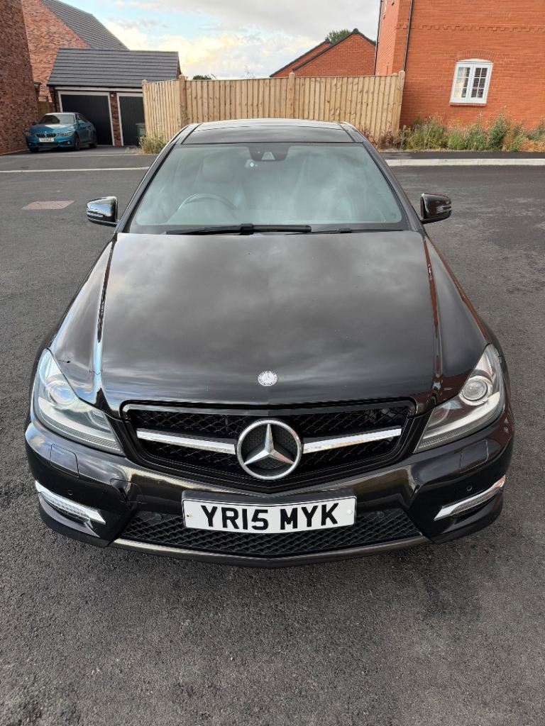 Mercedes C250 CDI AMG Sport Edition Coupe, Auto in Black 