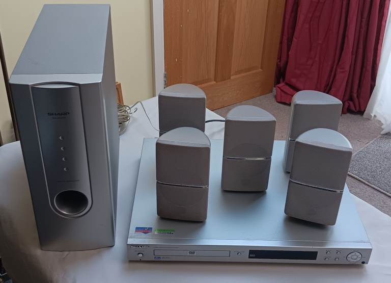 image for Sharp Home cinema system with DVD player HT-CN400DV excellent condition.