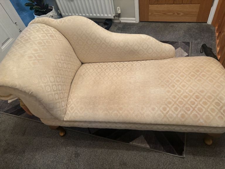 Cream chaise 