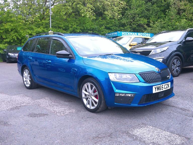2015 Skoda Octavia 2.0 TDI vRS DSG Euro 6 (s/s) 5dr (SNav) ESTATE Diesel Automatic