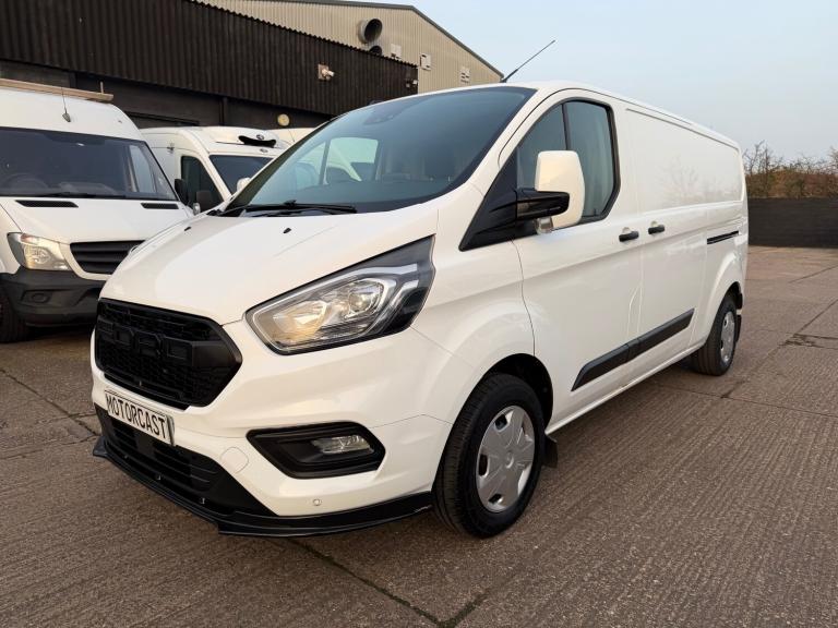 2021 71 Ford Transit Custom 2.0 TDCI TREND 300 EcoBlue LWB L2 White Van *NO VAT*