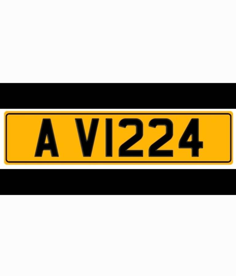 Aston Villa cherished private personal registration number on DVLA Certificate 