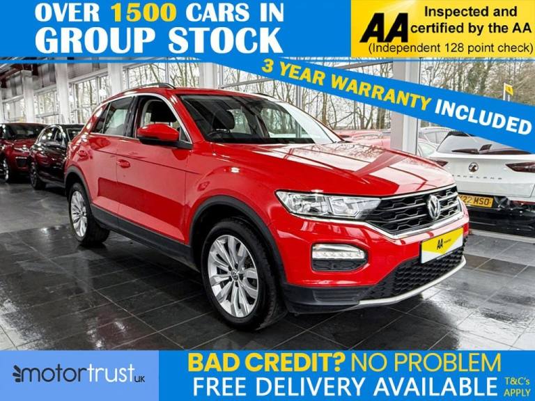 2020 Volkswagen T-Roc 1.0 TSI GPF SE SUV 5dr Petrol Manual Euro 6 (s/s) (115 ps) F/S/H X7!! 1 FOR...