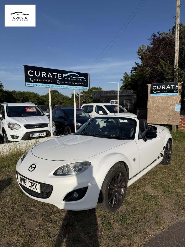 2011 Mazda MX-5 2.0i Sport Black Roadster 2dr Petrol Manual Euro 5 (160 ps) Convertible Petrol Ma...