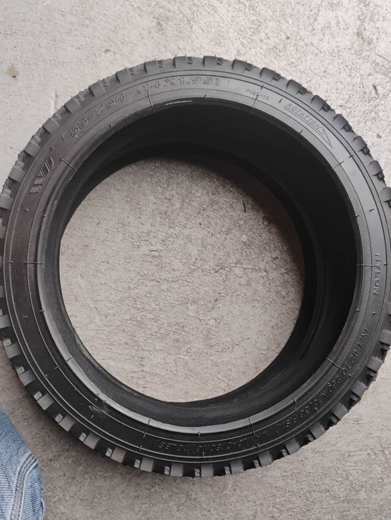 Bicycle Tyres 14 x 1.95 (X2)