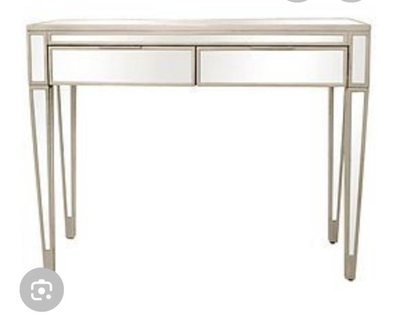 Dunelm Fitzgerald mirrored dressing table
