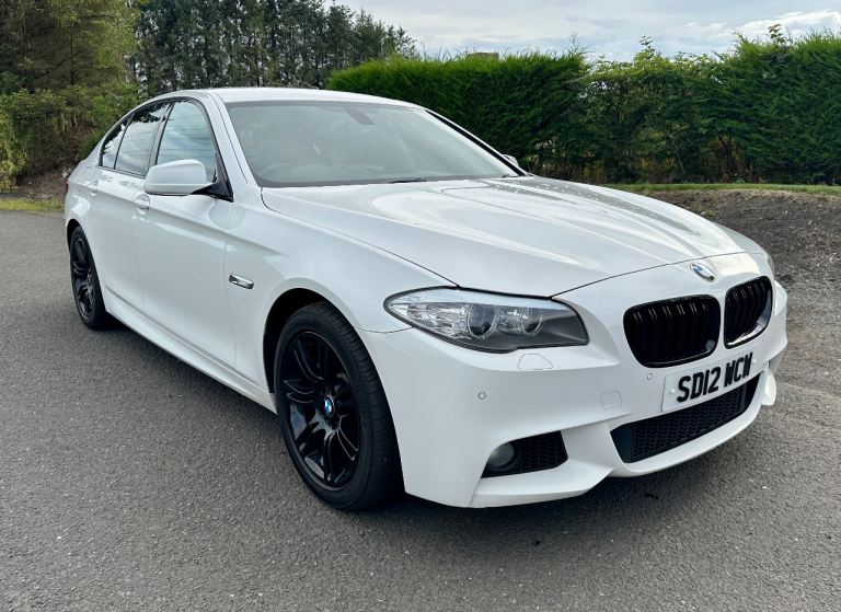 2012 BMW 520D M Sport Automatic Saloon White MOTd