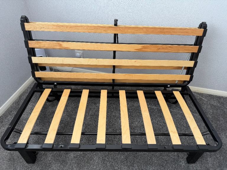 Clic Clac bed ideal for camper conversion.