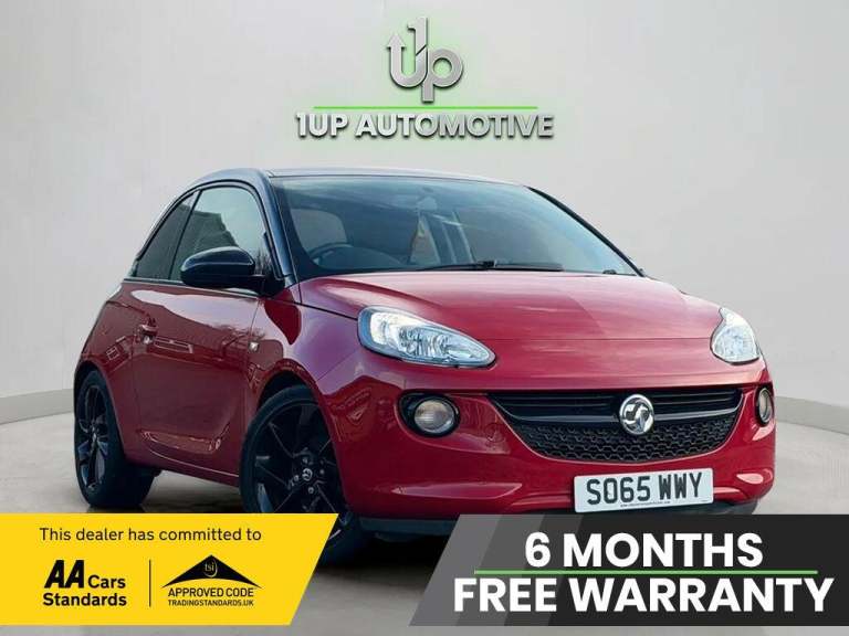 2016 Vauxhall ADAM 1.2i ecoFLEX ENERGISED Euro 6 (s/s) 3dr HATCHBACK Petrol Manual