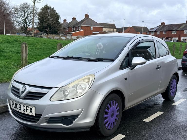 2009 Vauxhall Corsa 1.2i 16V Life 3dr [AC] HATCHBACK Petrol Manual