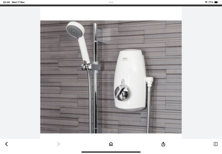 Wanted Bathroom Power Shower