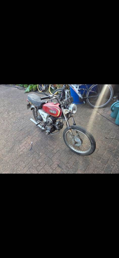 Yamaha YB100 YB 100 1982 MOT AND TAX EXEMPT 