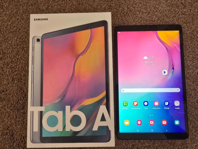 Samsung Galaxy Tab A 10.1 (SM-T510) – 32GB Wi-Fi – Boxed + 32GB