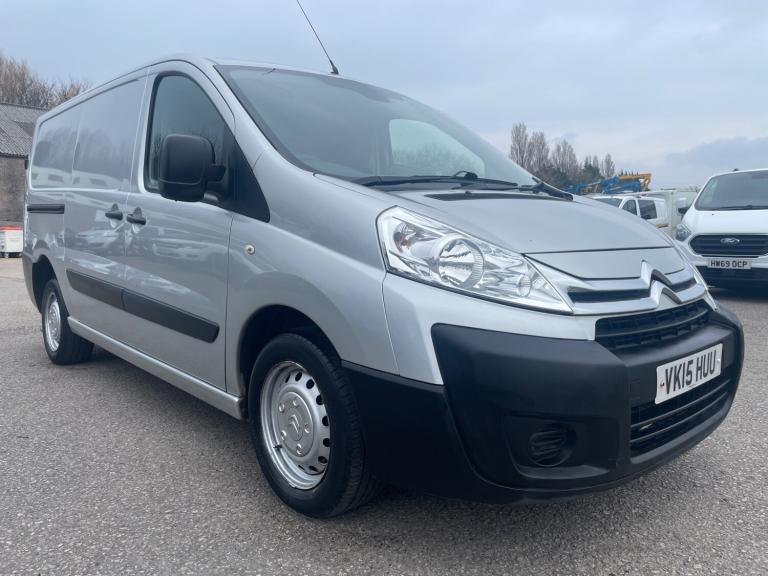 2015 CITROEN DISPATCH 1200 2.0 HDI 125 LWB PANEL VAN - TWIN SIDE DOORS - NO VAT 