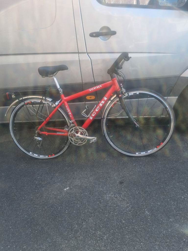 Ideal Sprint Red Hybrid Bike – Good Condition