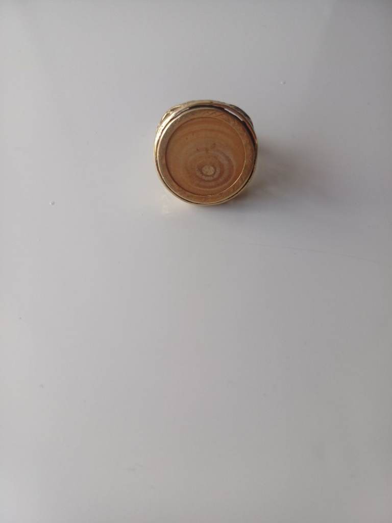 9ct gold knot ring 