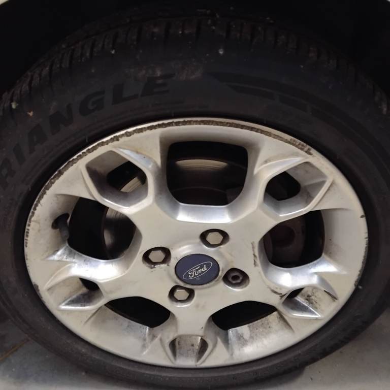2008-2015 FORD FIESTA 5DOOR ALLOYS WHEELS WITH GOOD TYRES 