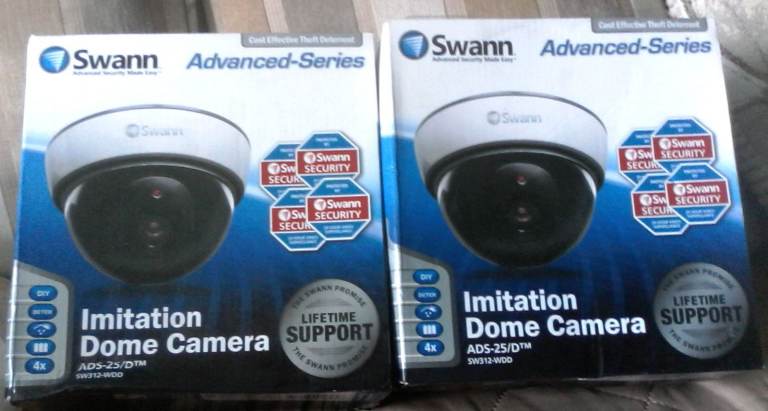 new, swann Dummy Security Cameras 