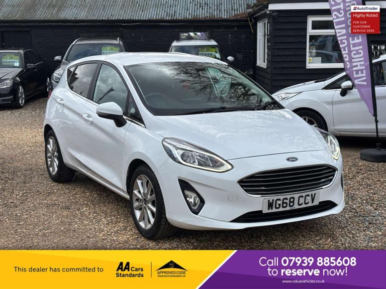 2018 Ford Fiesta 1.0 Fiesta Titanium Turbo 5dr Hatchback Petrol Manual