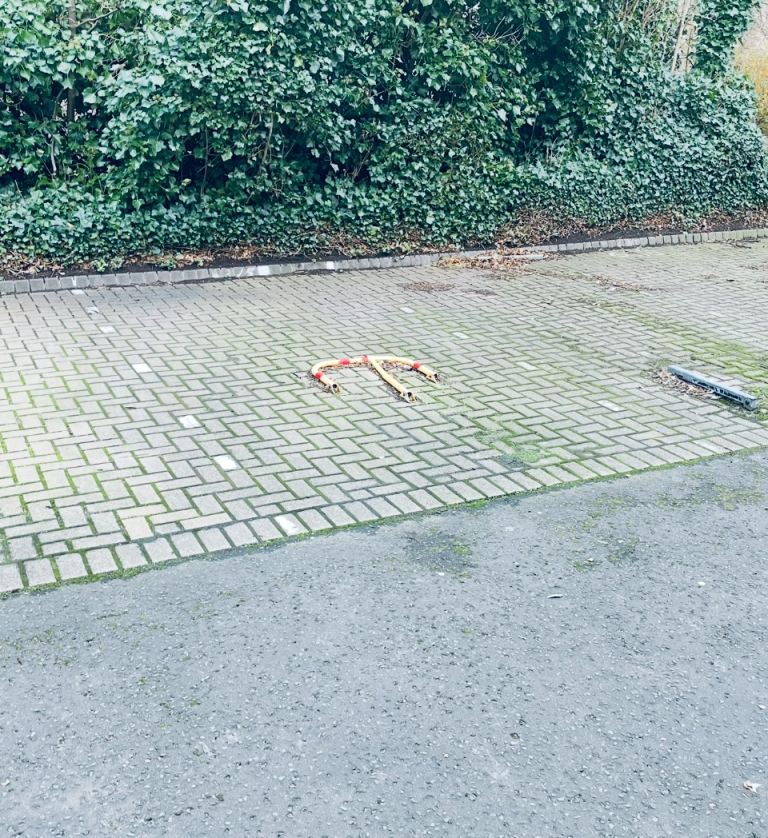 Parking space in a car park Newington area