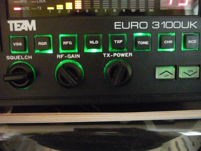 TEAM EURO 3100UK CB Radio - 40 channel Good Condition