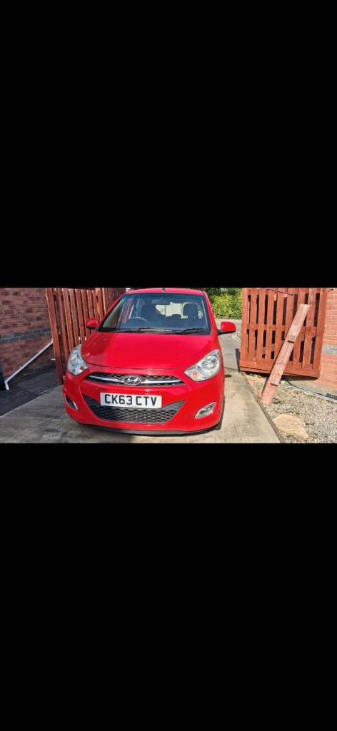 2013 Hyundai i10 1.2 Active – Red – Non-Runner – High-Value New Parts – Spares/Repair