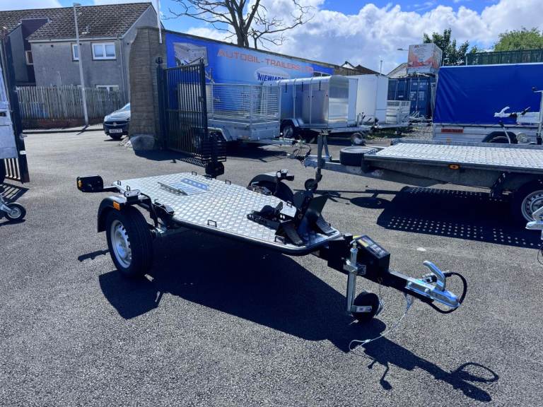 Brand New Lorries Motorbike foldable tiltbed trailer 750kg
