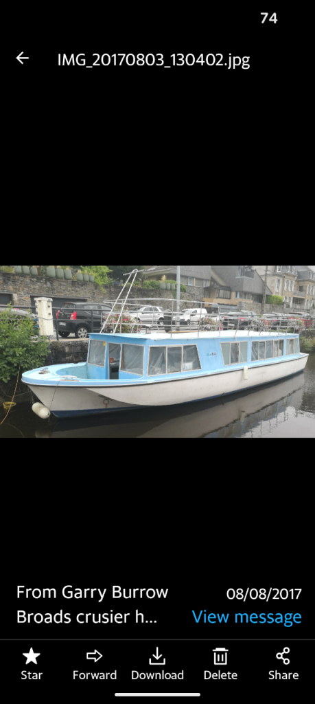Broads cruiser project 