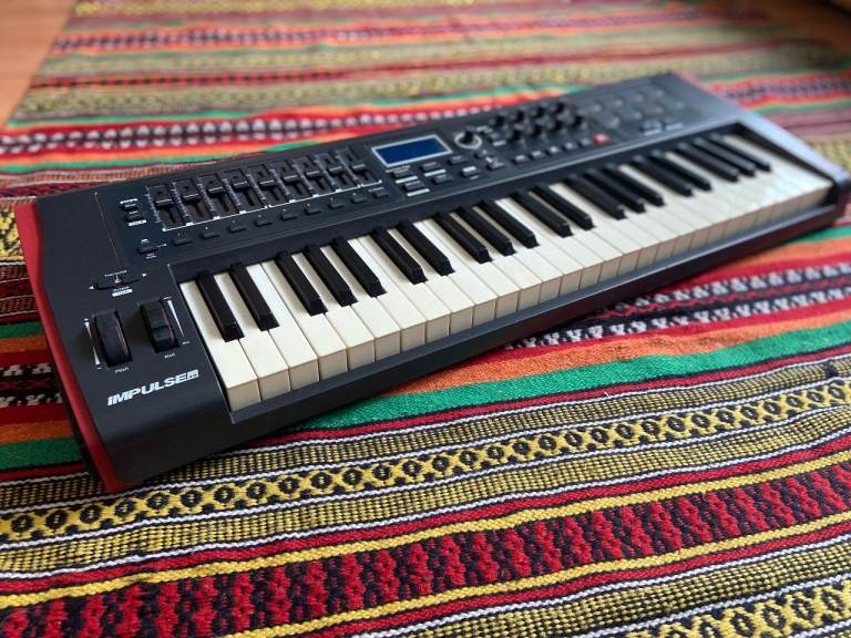 Novation Impulse 49 Key MIDI Electronic Keyboard Black