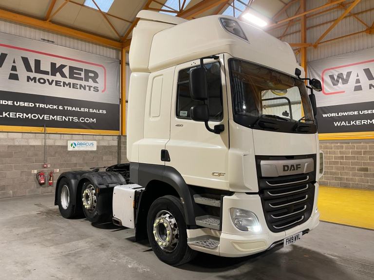 DAF CF480 *EURO 6* SPACE CAB 6X2 TRACTOR UNIT – 2019 – FH19 WVL