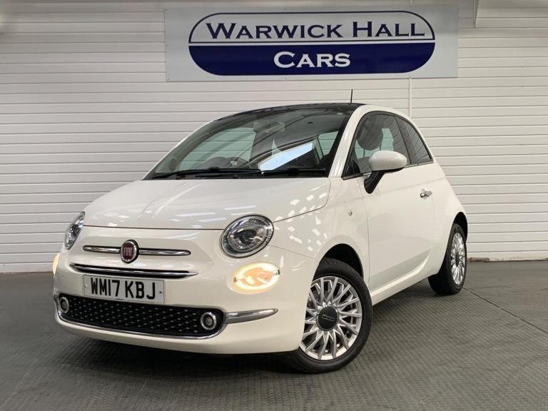2017 Fiat 500 1.2 Lounge Euro 6 (s/s) 3dr HATCHBACK Petrol Manual
