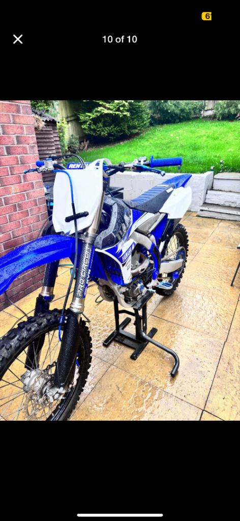 Yamaha yz250f 2017