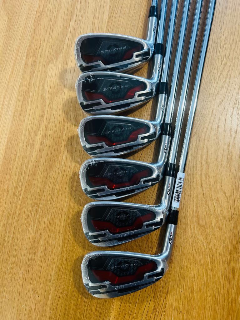 * BRAND NEW * WILSON PROFILE XD GOLF IRONS.  mens L/H.  * Full 6 Piece Set *