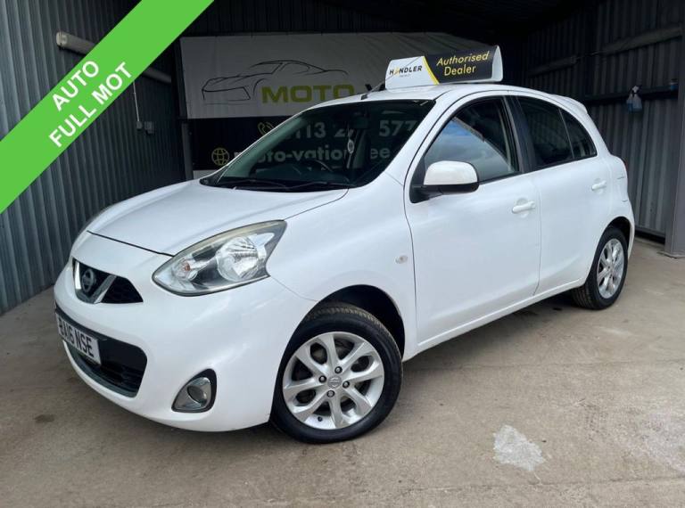 2016 Nissan Micra 1.2 Acenta Hatchback 5dr Petrol CVT Euro 6 (80 ps) Hatchback Petrol Automatic