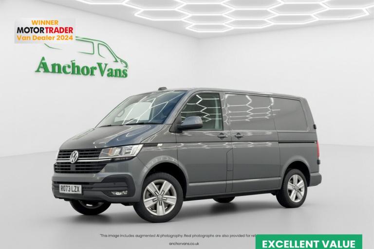 2023 Volkswagen Transporter AUTO SWB L1H1 T30 204bhp Tdi Highline Alloys Air Con Camera EURO 6 Pa...
