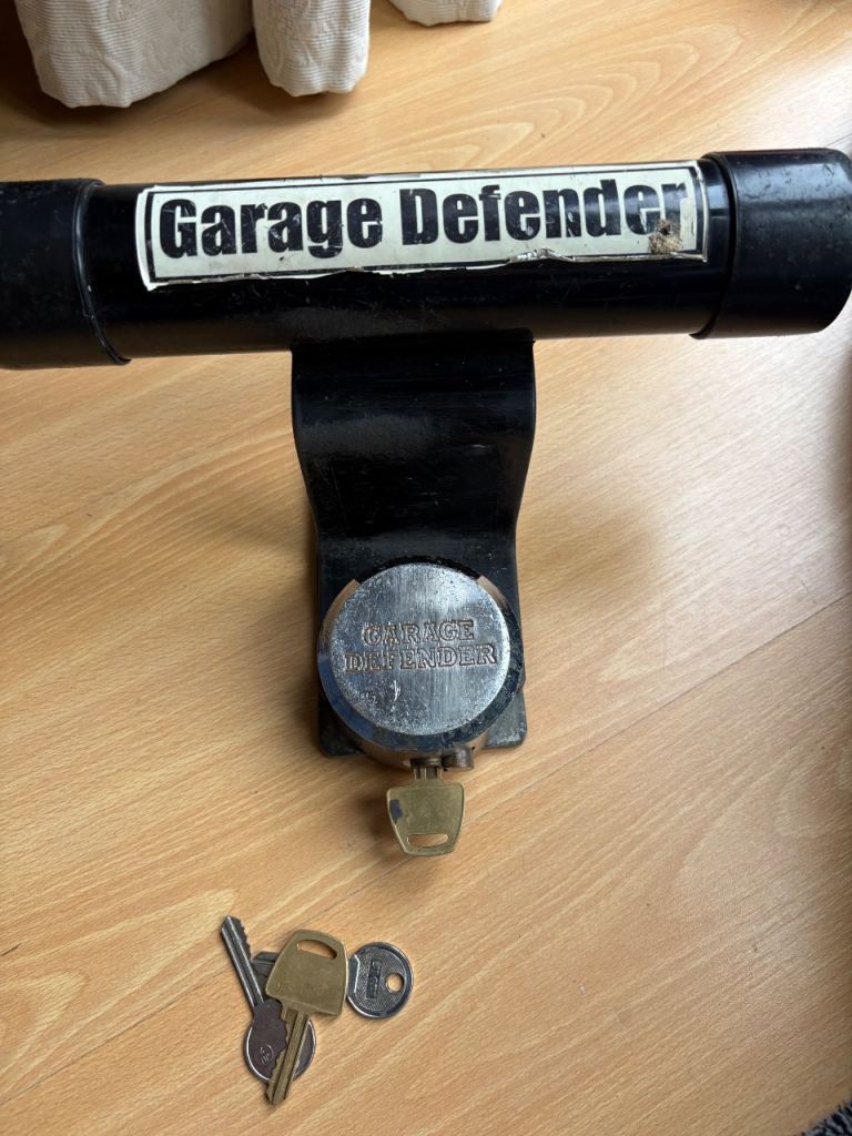 Garage Defender door lock