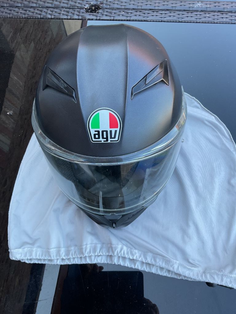 A G V motor cycle helmet 