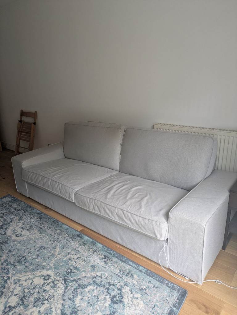 Light blue sofa 