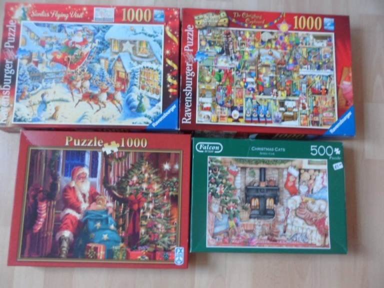 Christmas Jigsaws - £2 each or all 4 for £5
