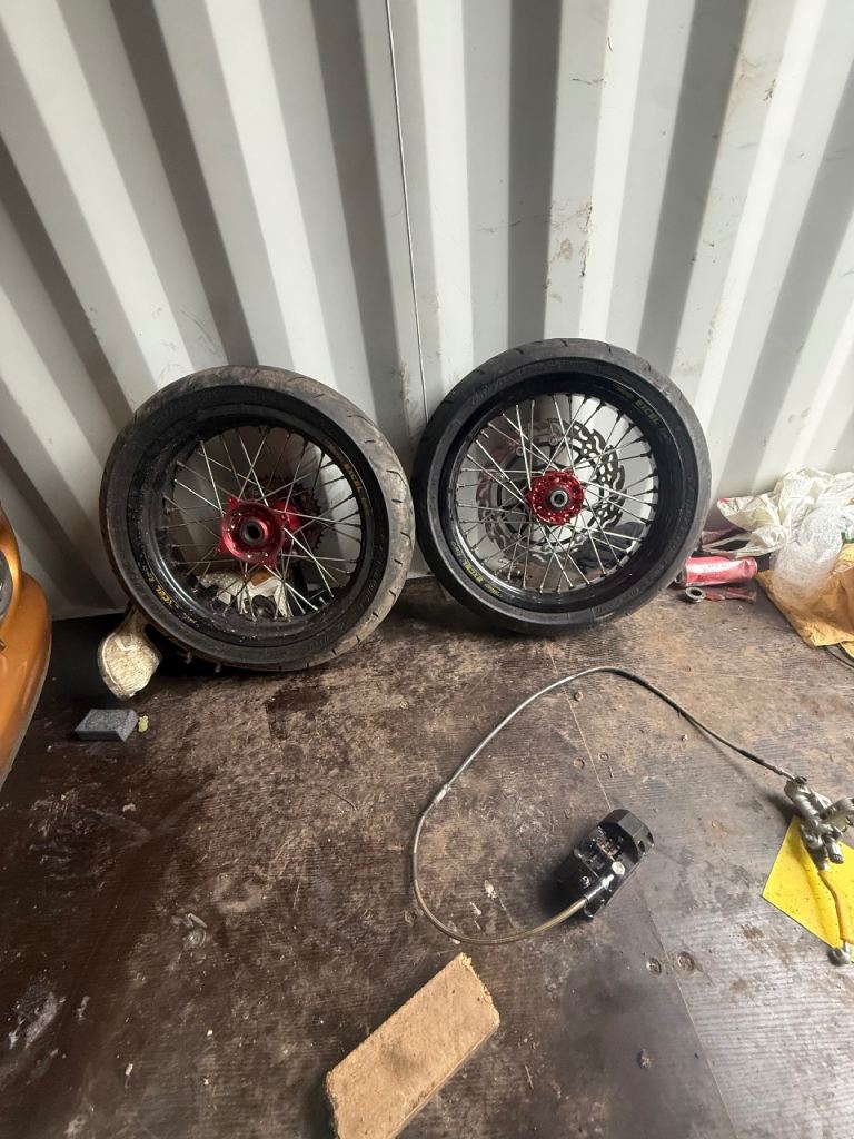 Full supermoto setup for crf 450 