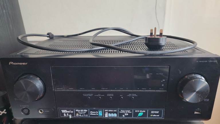 Pioneer VSX-329-K 5.1 AV Receiver / Amplifier + Original Remote – £70 ONO
