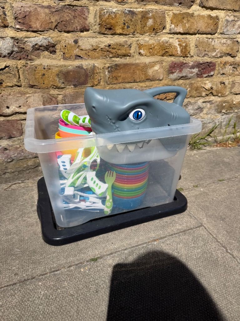 Free toys and ikea plates, bowls & cutlery