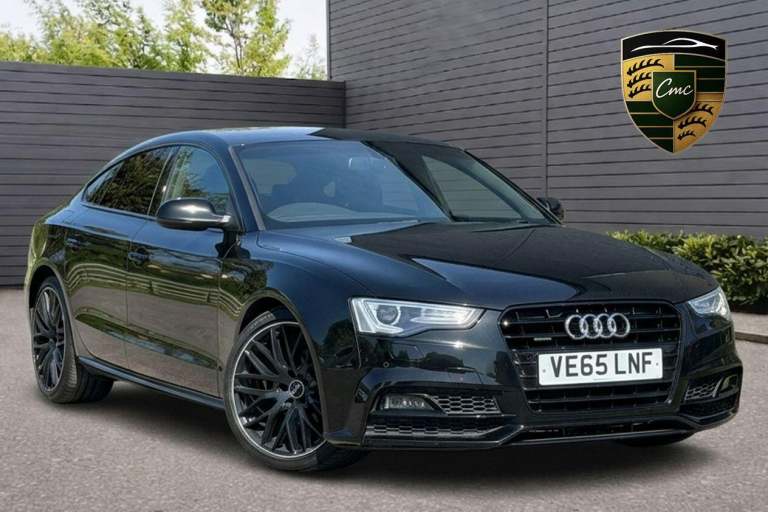 2015 Audi A5 2.0 TDI 190 Quattro Black Ed Plus 5dr S Tronic 5st HATCHBACK DIESEL Automatic