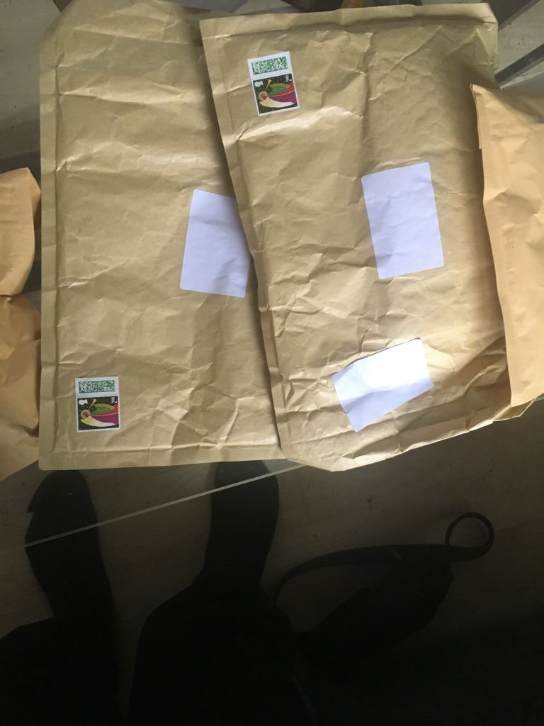 Hair accessories, mirrors etc