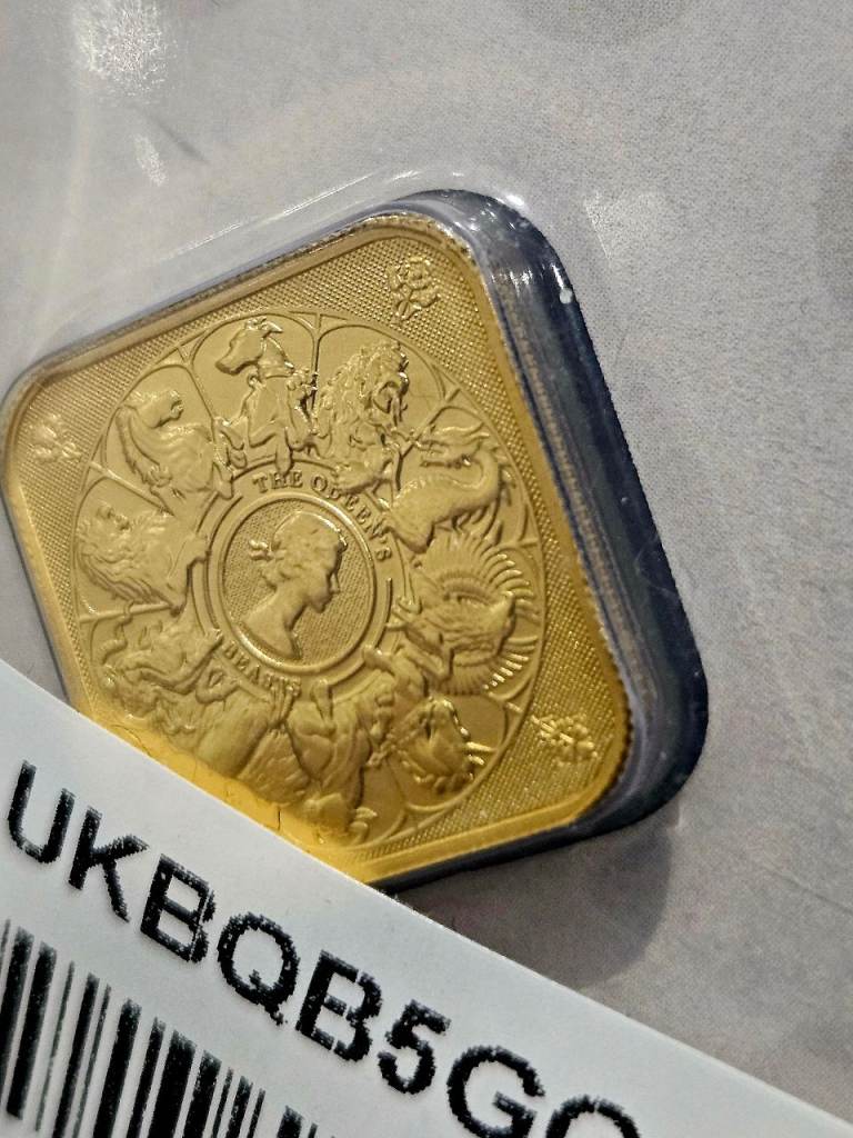 5g Queens Beast Gold Bar Completer - Royal Mint Bullion Bar - Limited Edition 1.5k Mintage