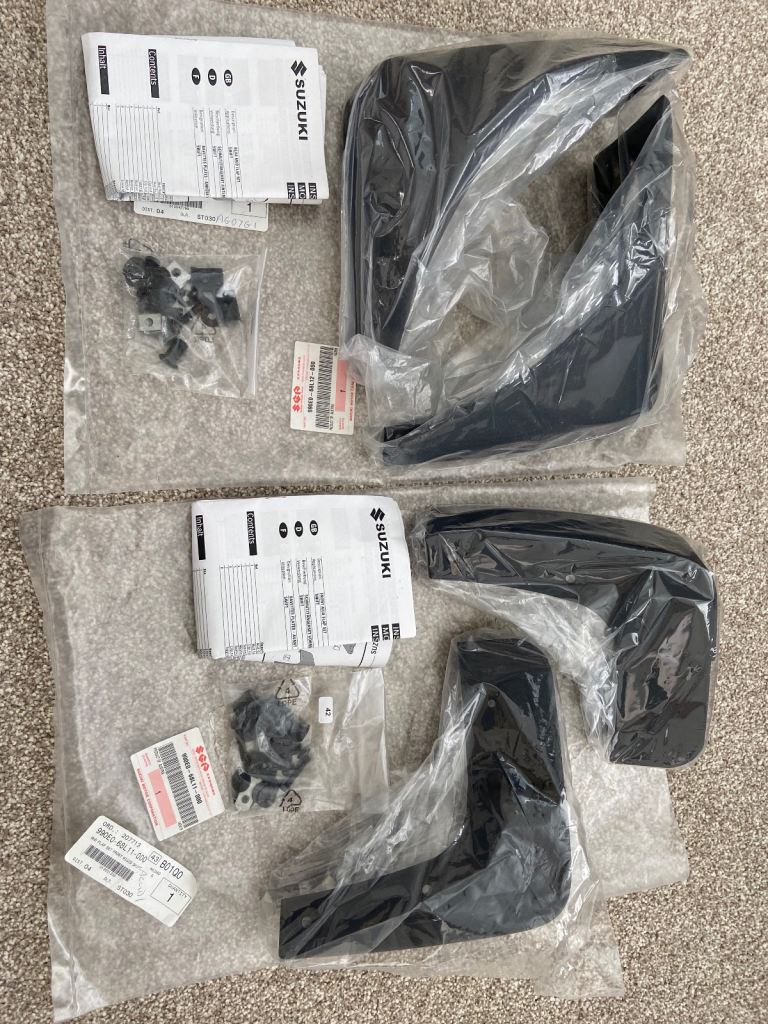 SUZUKI SWIFT FRONT & REAR MUD FLAPS 