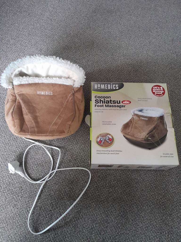 HoMedics Cocoon Shiatsu Foot Massager with Heat